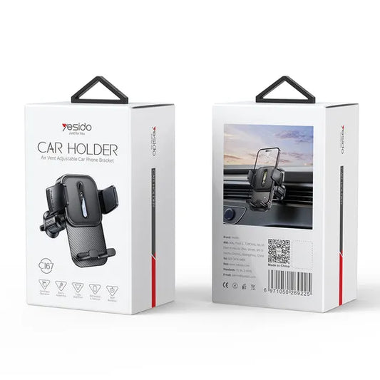 YESIDO Air Vent Adjustable Car Holder Bracket - C167