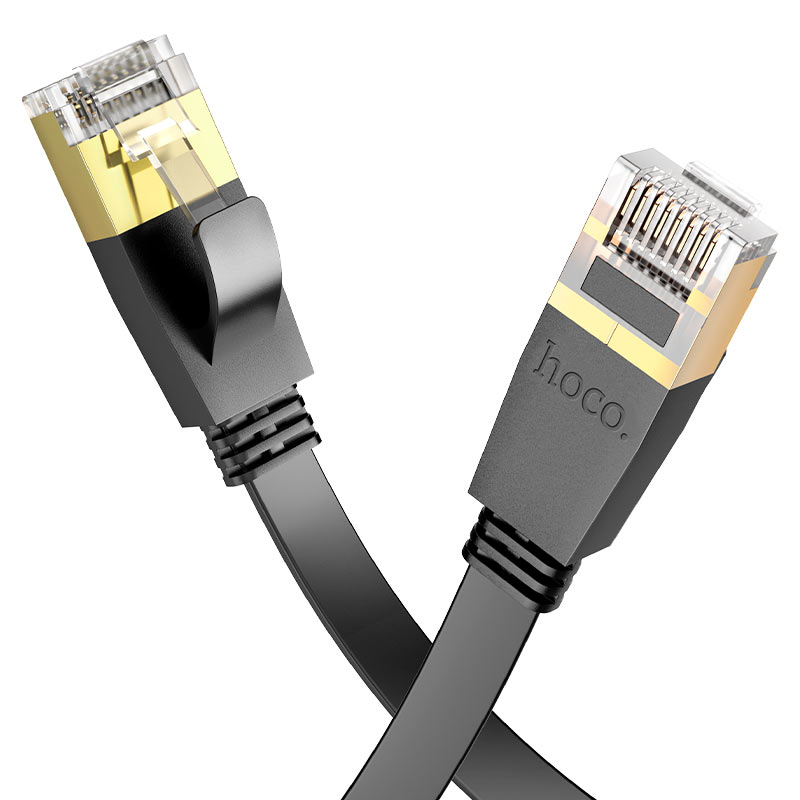 Hoco US07 gigabit ethernet cat-6 flat network cable(L=1M)