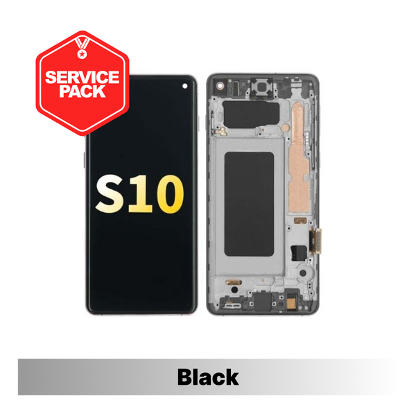 Samsung Galaxy S10 Service Pack Screen - Prism/Ceramic Black