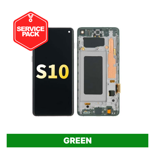 Samsung Galaxy S10 Screen Service Pack - Prism Green