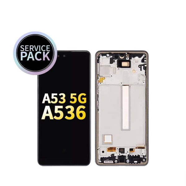 Samsung Galaxy A53 5G/536 Service Pack Screen with Frame - Black