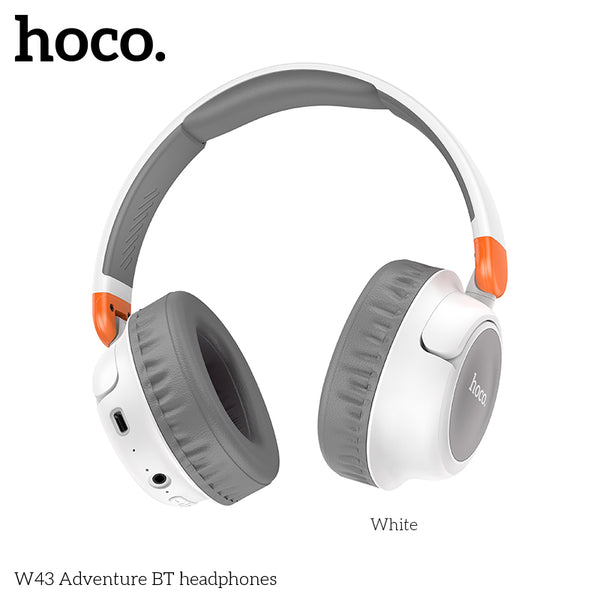 HOCO W43 Adventure BT headphones - White