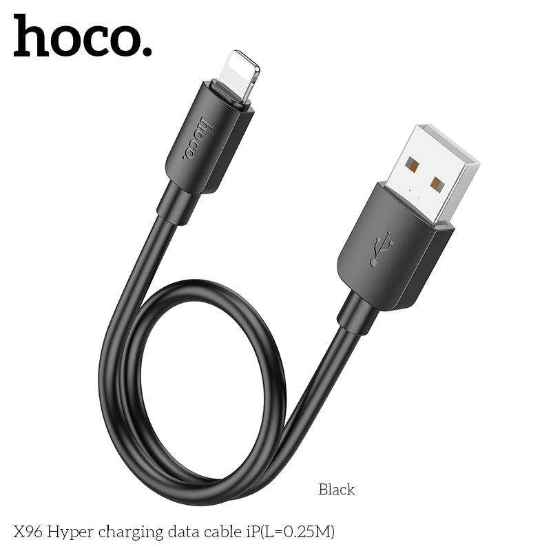 X96 Hyper charging data cable iP(L=0.25M)