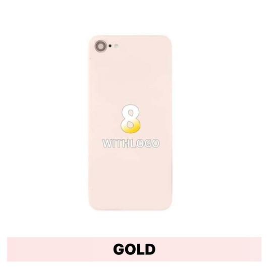 iPhone 8 - Back Glass With Camera Lens - Gold