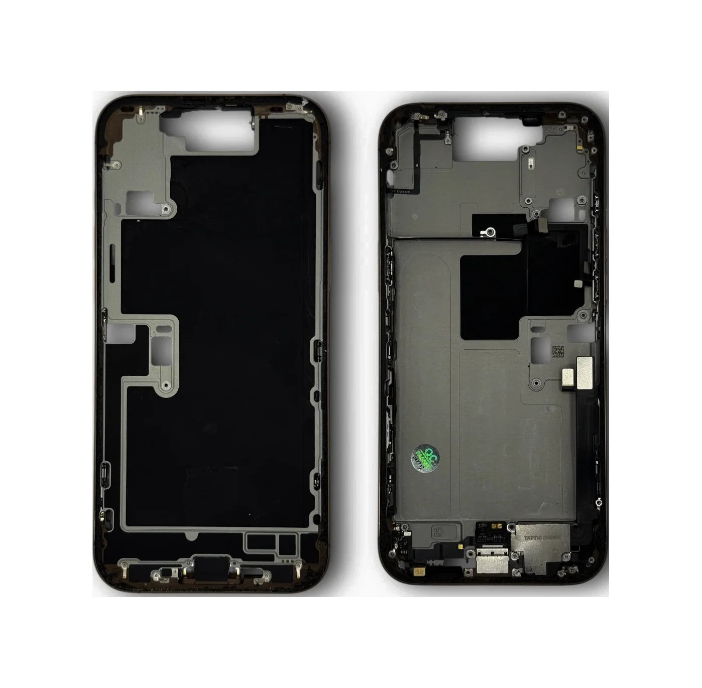iPhone 16 Pro Max Pull Mid Frame Housing With Small Parts - Black Titanium