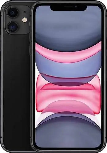 iPhone 11 Used Phone 128GB Black [Grade-A] BATTERY 90%