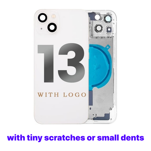 iPhone 13 Oem Compatible Housing With Full Parts - Starlight - Blemished