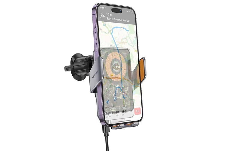 HW7 Transparent Discovery Edition wireless Car Phone Holder wholesale mobile accessory