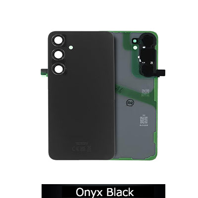Samsung Galaxy S24 Plus Back Glass Replacement - Onyx Black back glass replacement part