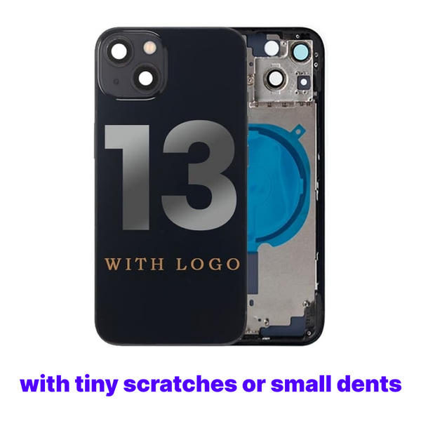 iPhone 13 Oem Compatible Housing With Full Parts - Midnight - Blemished