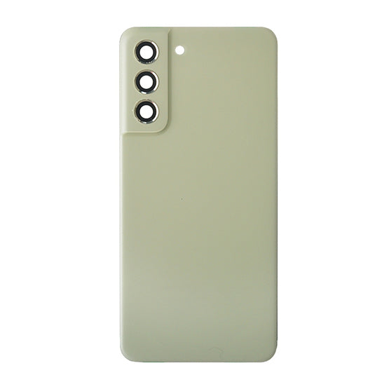 Samsung S21FE Back Glass With Adhesive - Olive