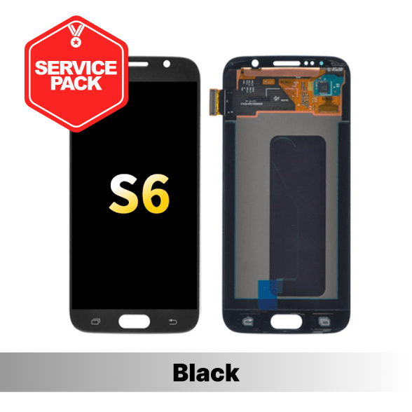 Samsung Galaxy S6 Genuine Service Pack Amoled Assembly - Black