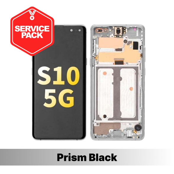 Samsung Galaxy S10 5G Screen Service Pack - Black