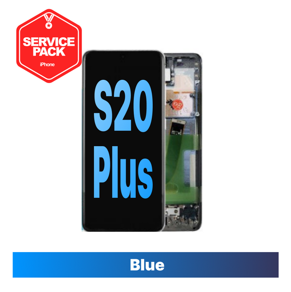 Samsung Galaxy S20 Plus Service Pack Screen - Blue