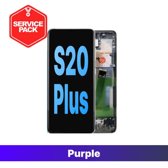 Samsung Galaxy S20 Plus Service Pack Screen - Purple