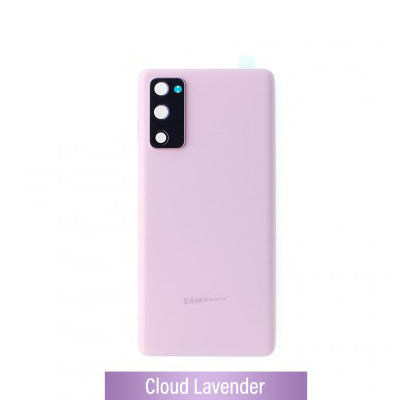 Samsung Galaxy S20FE 5G Back Glass with Adhesive - Lavender