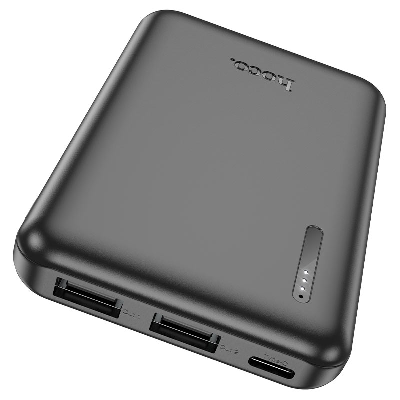 Hoco J115 Fast Smart Charging Power Bank 5000mAh - Black