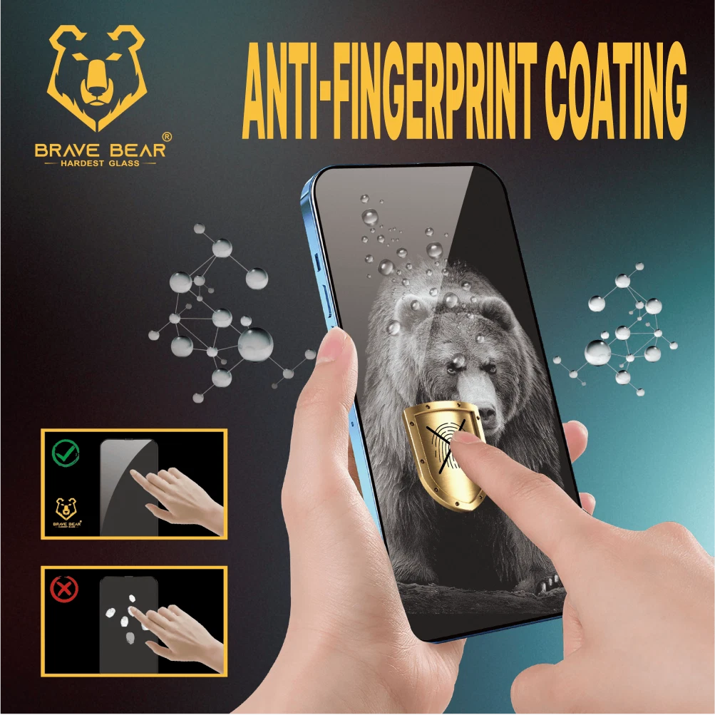 G15 Dust Free Full Cover Tempered Glass - iP15 Pro