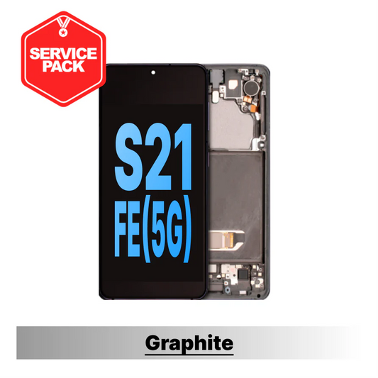 Samsung Galaxy S21FE Service Pack with Frame - Grey