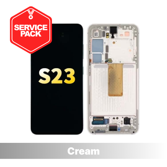 Mobile Direct Australia | Samsung Galaxy S23 Service Pack Screen - Cream