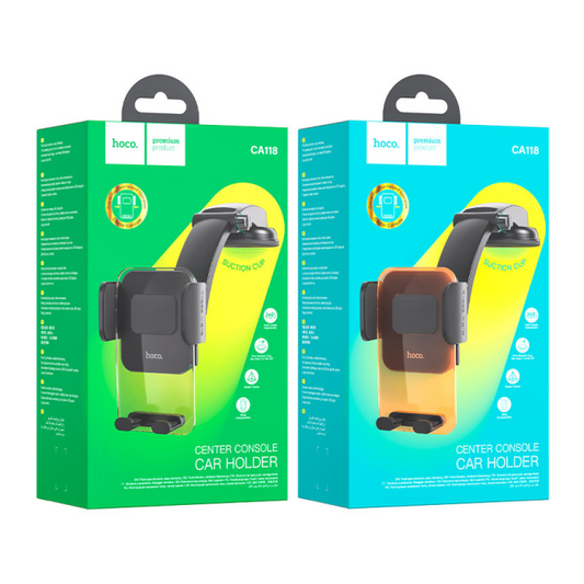 HOCO CA118 Car holder Delicate for dashboard-Space Black