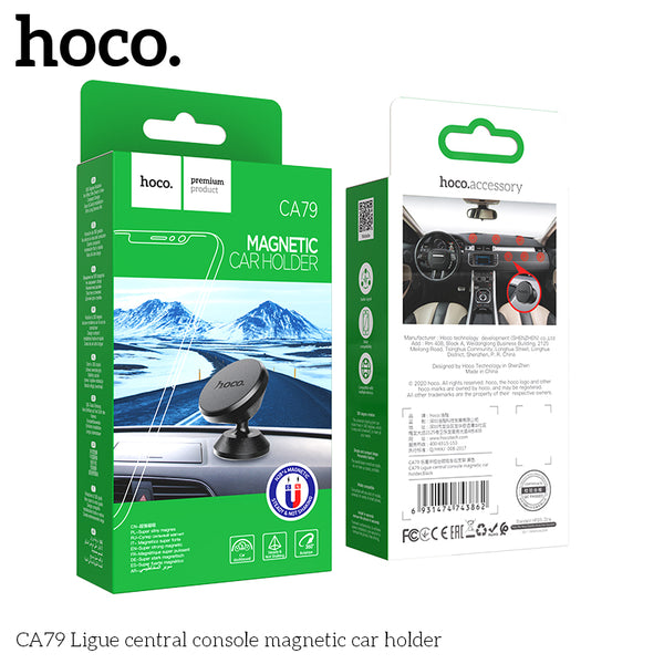 CA79 Ligue central console magnetic car holder