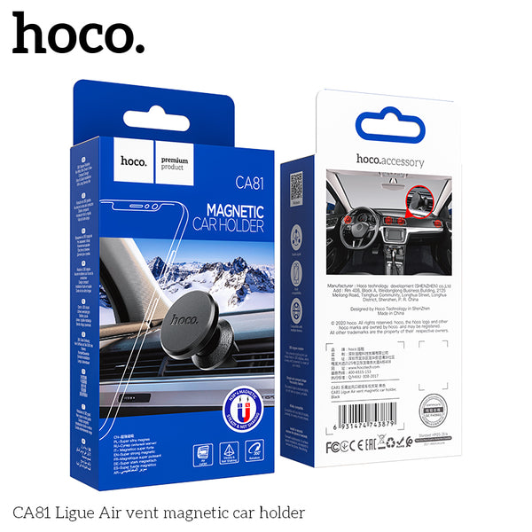 HOCO CA81 Ligue Air vent magnetic car holder