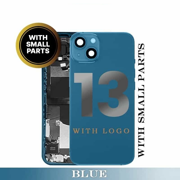 iPhone 13 Back Housing With Small Parts - Blue
