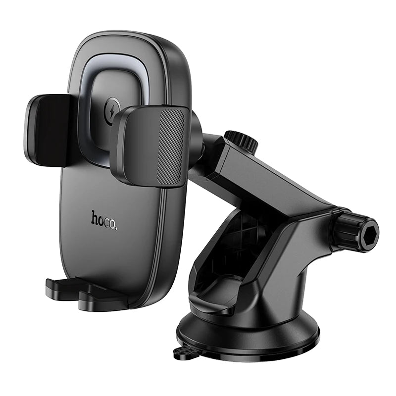 HW32 Crown push-type wireless charging car Car Phone Holder wholesale mobile accessory