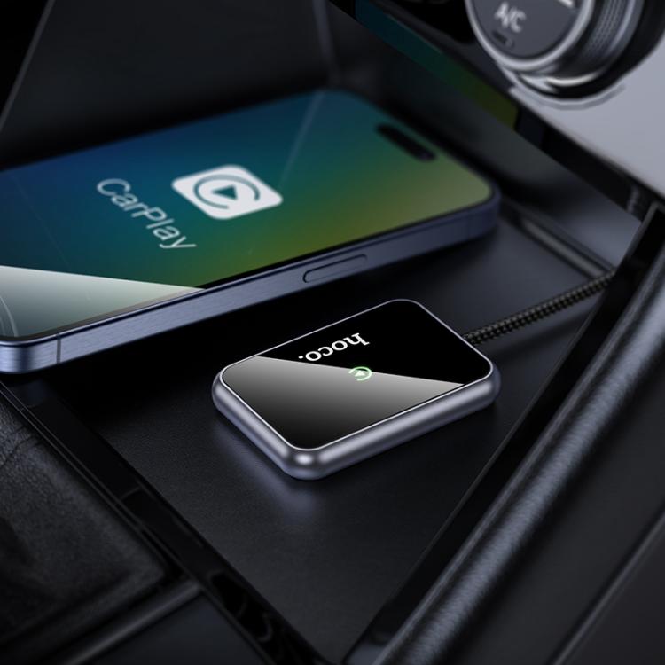 hoco Wireless CarPlay Adapter with USB-A Plug and USB-C Adapter HU1