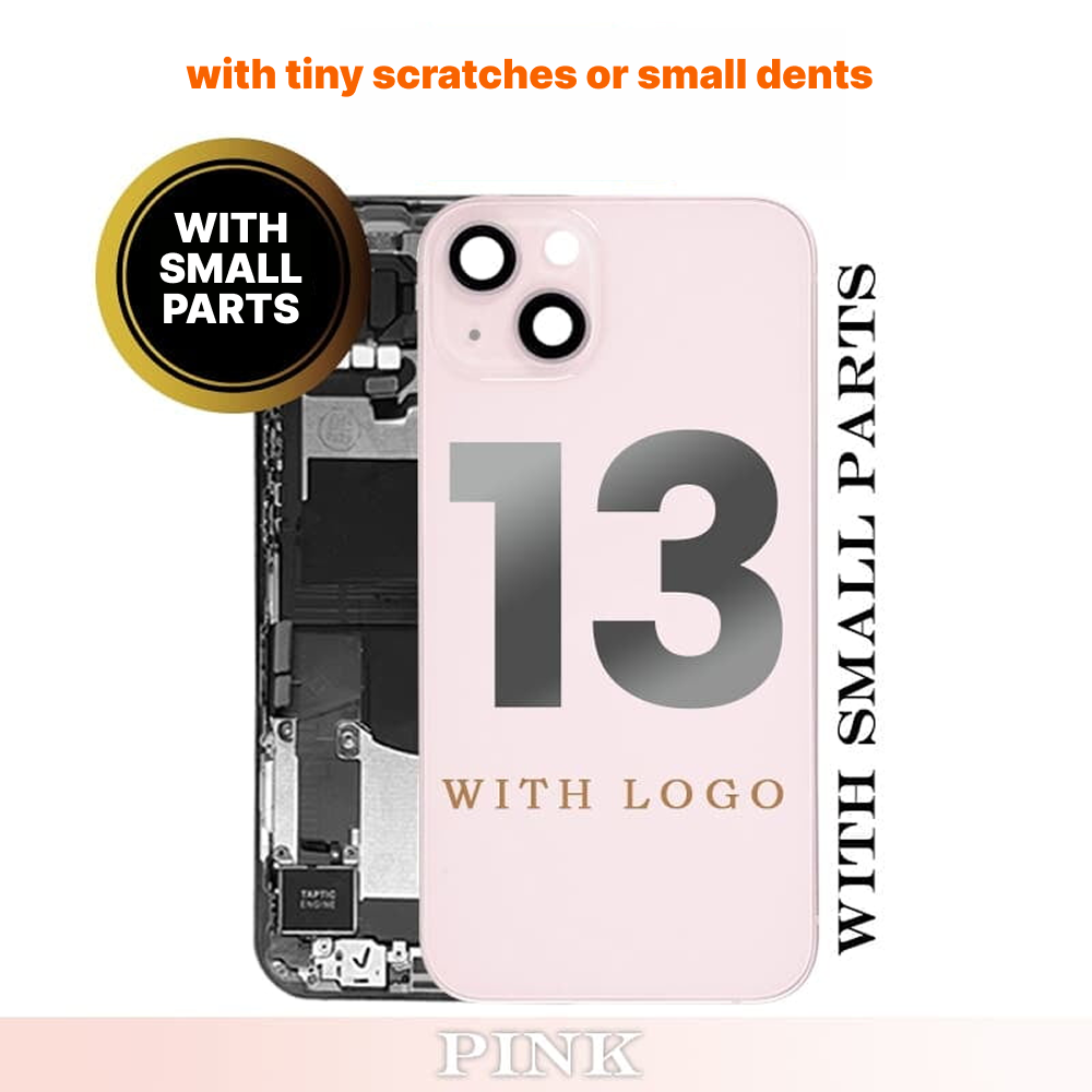 iPhone 13 Oem Compatible Housing With Full Parts - Pink - Blemished