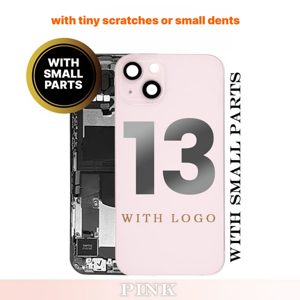 iPhone 13 Oem Compatible Housing With Full Parts - Pink - Blemished