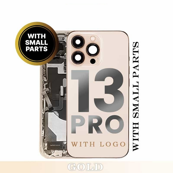 iPhone 13Pro Oem Compatible Housing With Full Parts- Gold