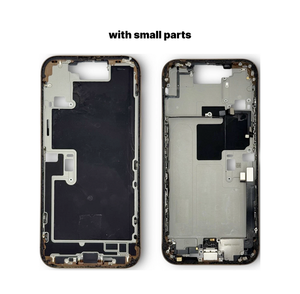 iPhone 16 Pro Max Oem Mid Frame Housing With Small Parts - Desert Titanium