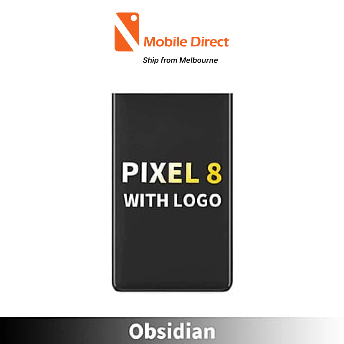 Google Pixel 8 Compatible Back Cover [Obsidian]
