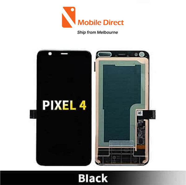 Google Pixel 4 Compatible LCD Touch Digitizer Screen [Black]