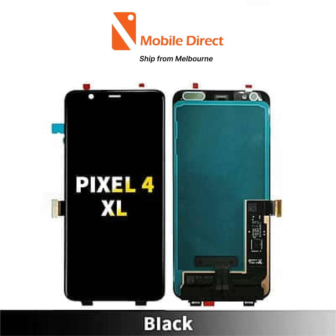 Google Pixel 4 XL Compatible LCD Touch Digitizer Screen [Black]