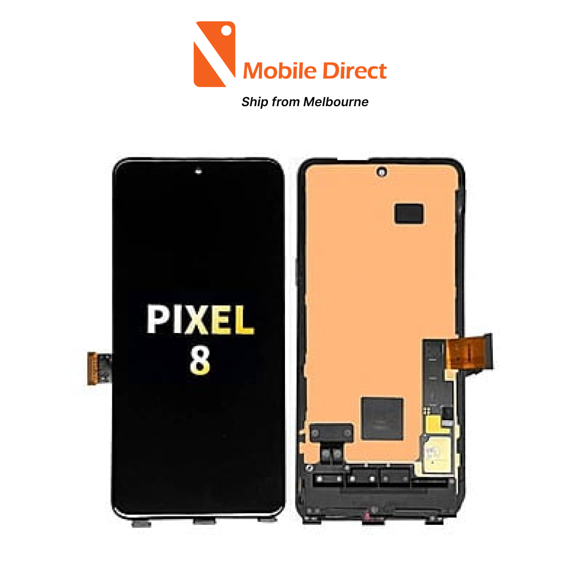 Google Pixel 8 Compatible LCD Touch Digitizer Screen [Factory Stock]