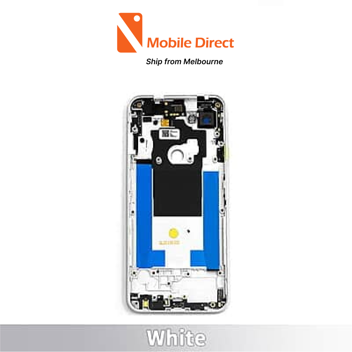 Google Pixel 3A XL Back Housing [White]