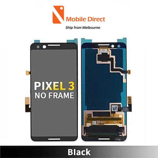 Google Pixel 3 Compatible LCD Touch Digitizer Screen no Frame [Black]