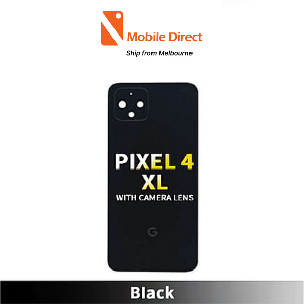 Google Pixel 4 XL Back Cover with Camera Lens [Black]