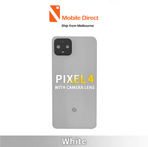 Google Pixel 4 Back Cover with Camera Lens [White]