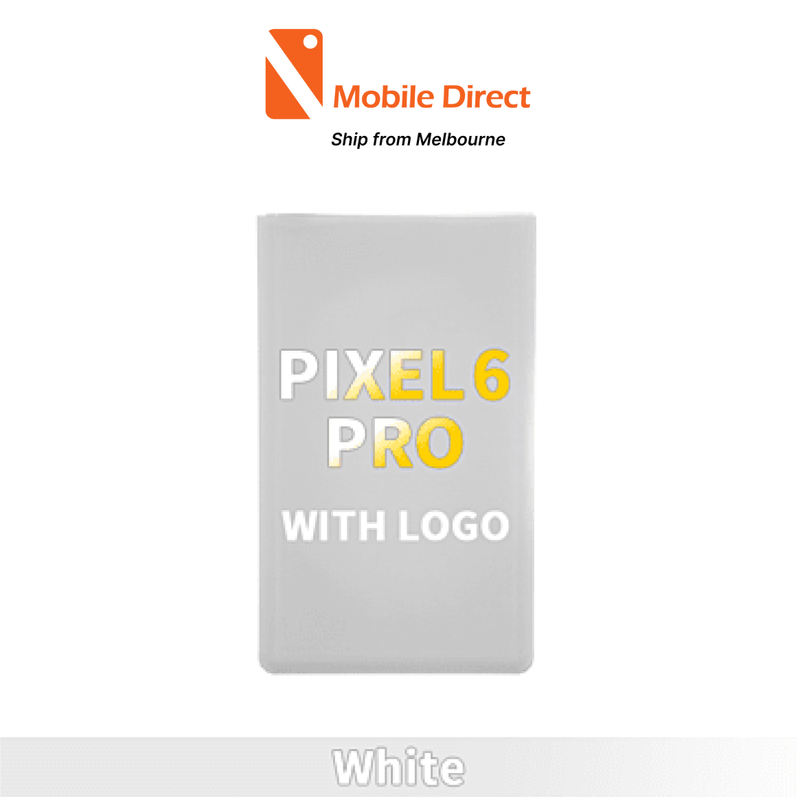 Google Pixel 6 Pro Compatible Back Cover [White]