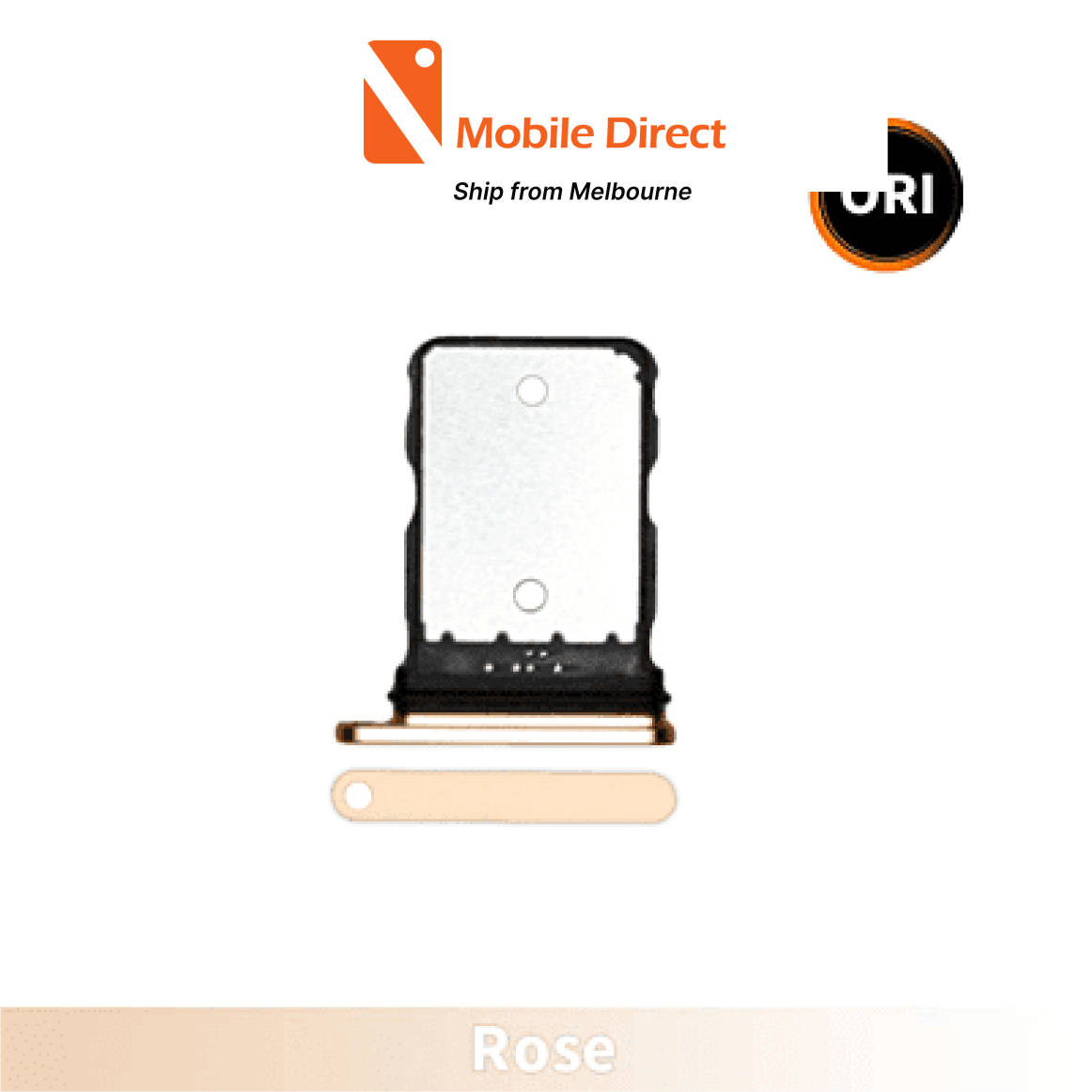 Google Pixel 8 Compatible Sim Card Tray [Original] [Rose]