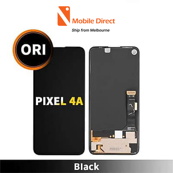 Google Pixel 4A (4G) Compatible LCD Touch Digitizer Screen [Original] [Black]