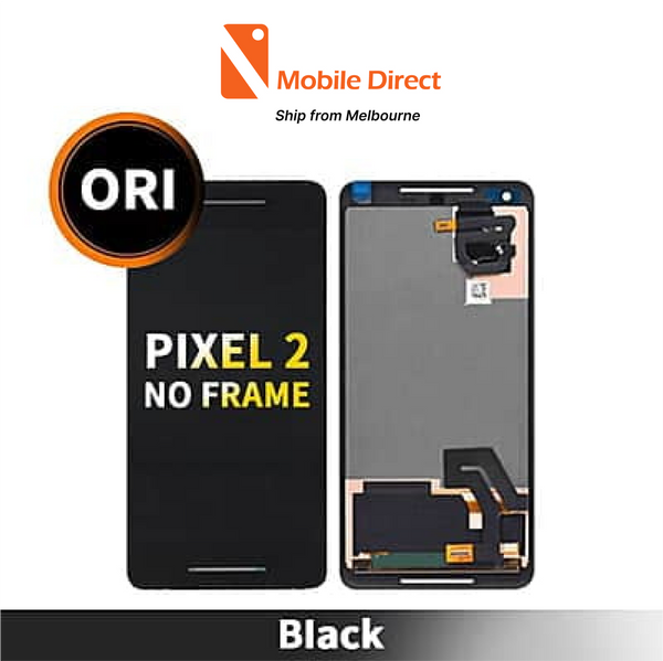 Google Pixel 2 Compatible LCD Touch Digitizer Screen no Frame [Original] [Black]