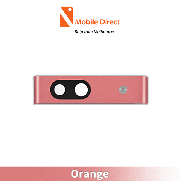 Google Pixel 7A Compatible Top Back Cover [Orange]