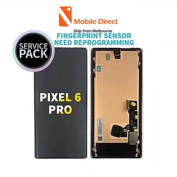 Google Pixel 6 Pro Compatible LCD Touch Digitizer Screen [Service Pack]