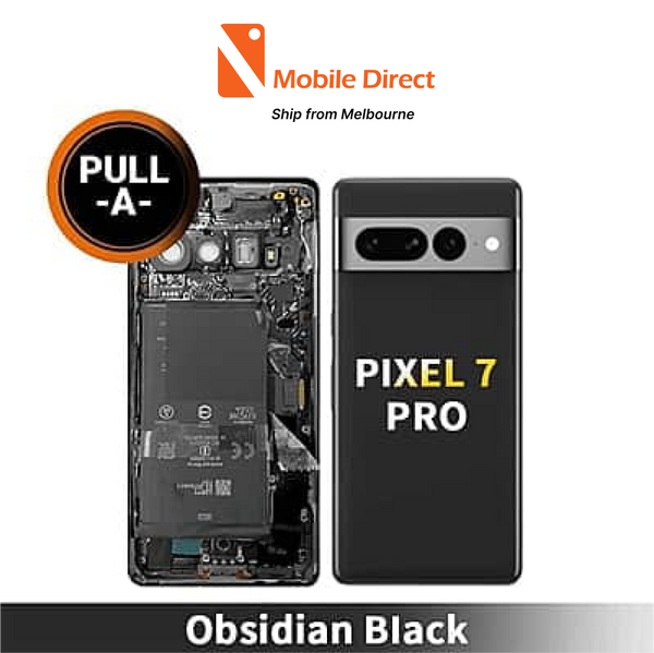 Google Pixel 7 pro Back Housing [Secondhand Original] [Obsidian Black]