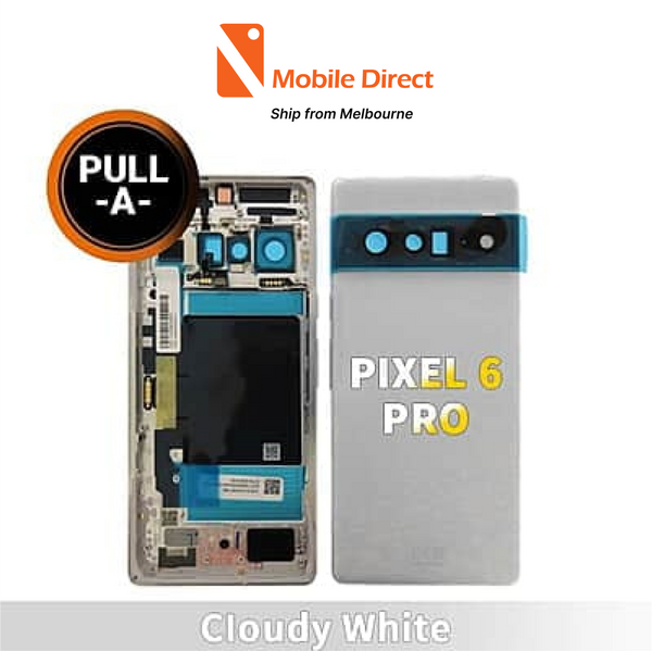 Google Pixel 6 pro Back Housing [Secondhand Original] [Cloudy White]